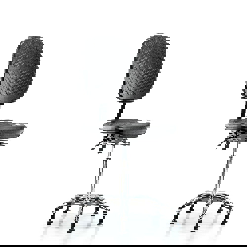 Task Chair: Polyurethane, Black