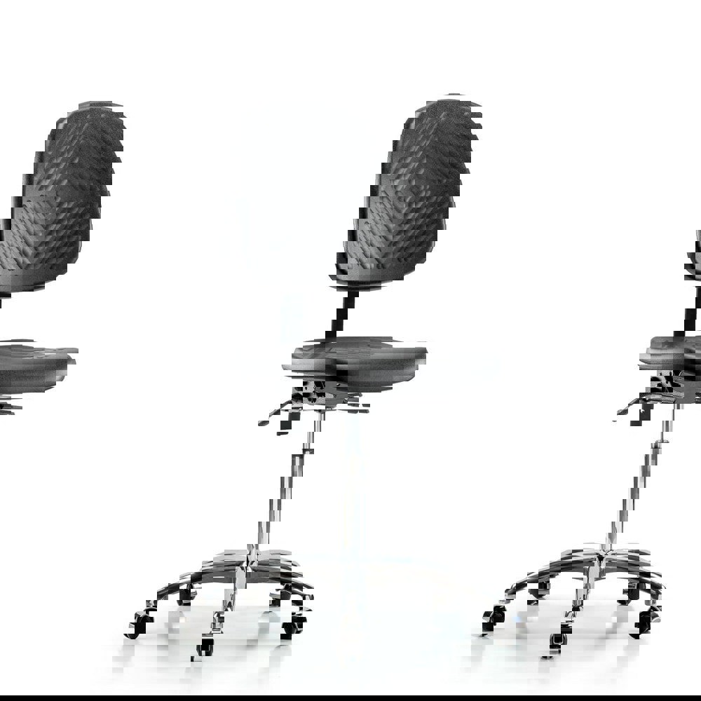 Task Chair: Polyurethane, Black