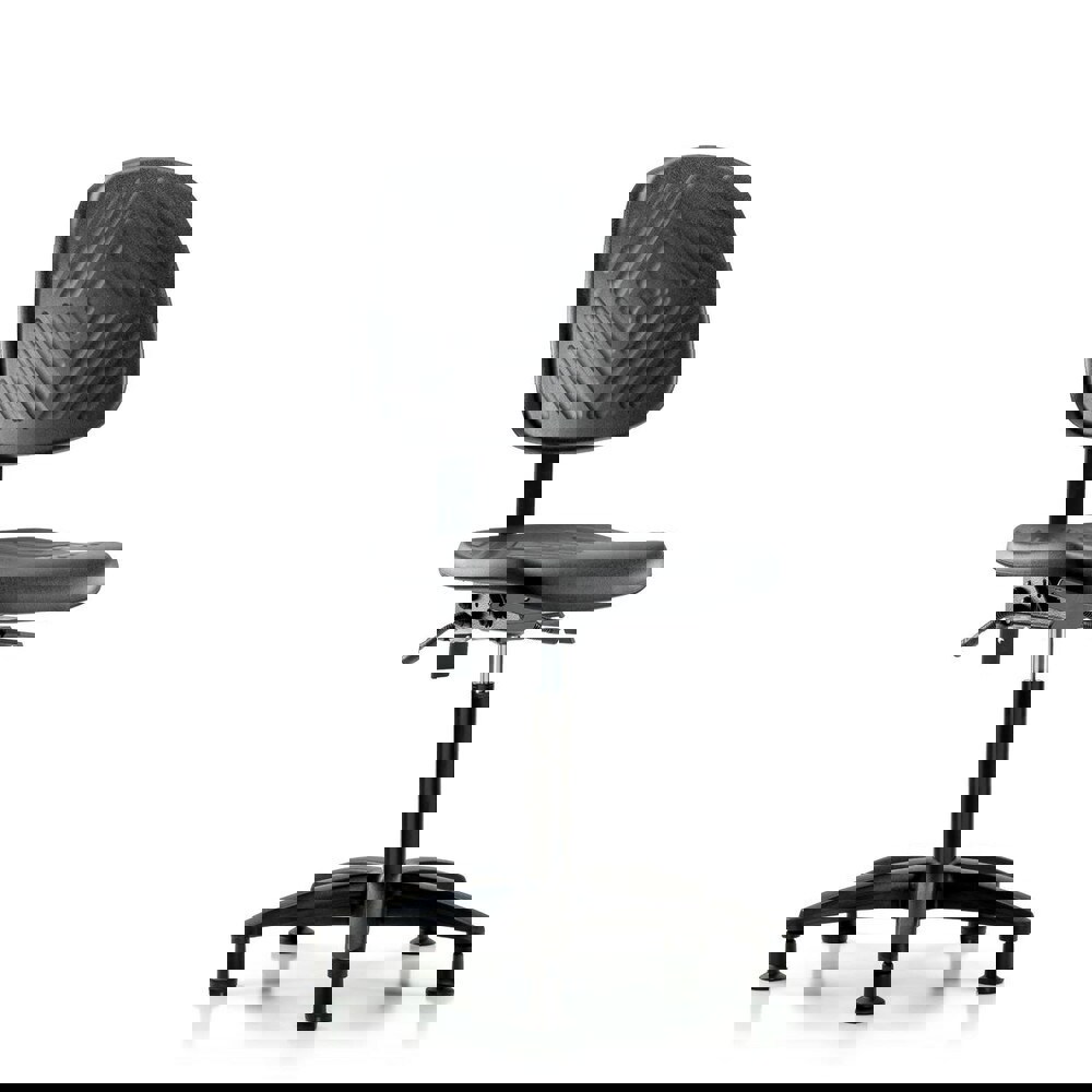 Task Chair: Polyurethane, Black