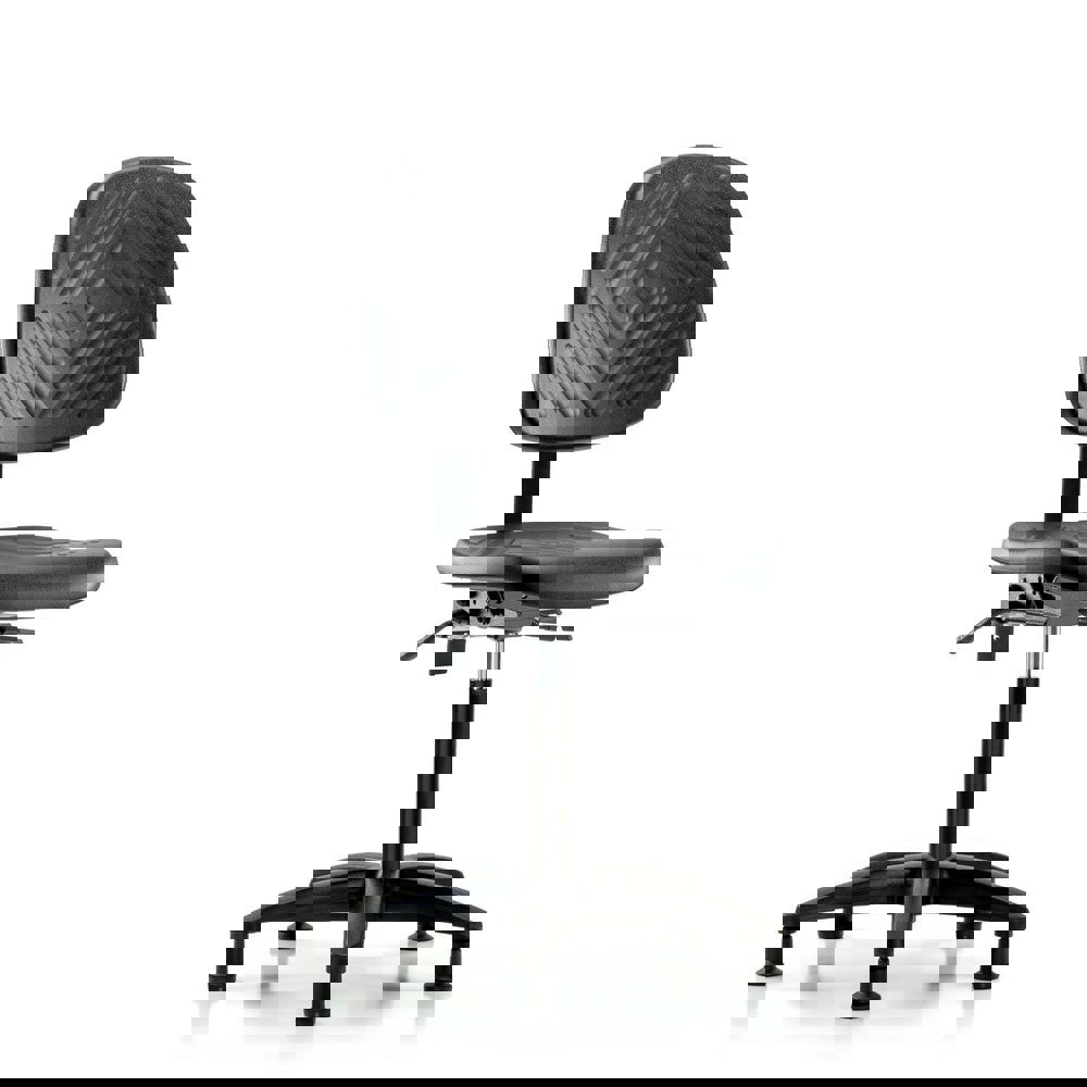 Task Chair: Polyurethane, Black