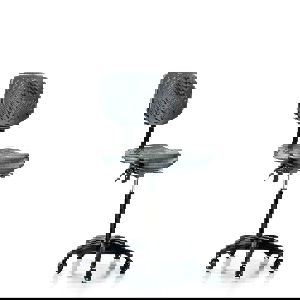 Task Chair: Polyurethane, Black