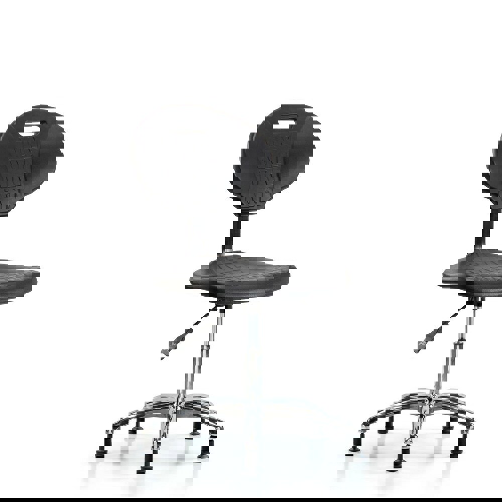 Task Chair: Polyurethane, Black