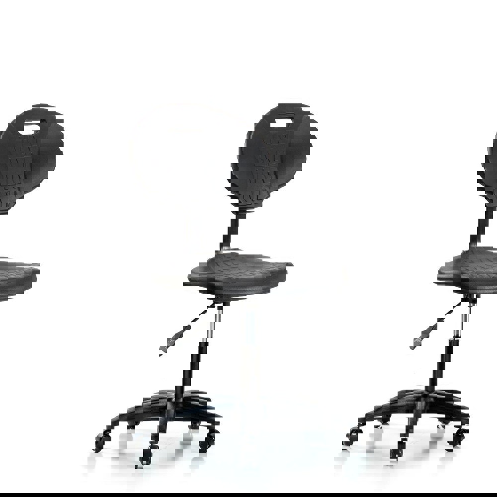 Task Chair: Polyurethane, Black