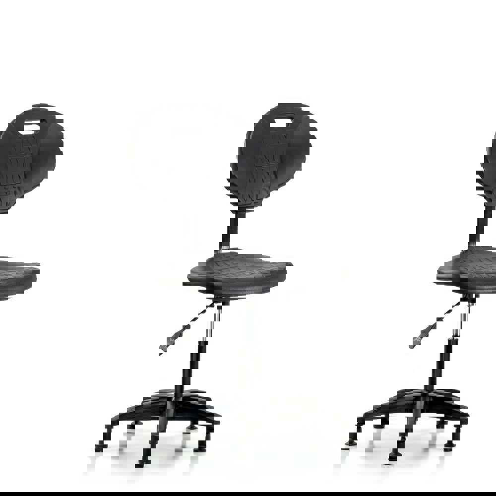 Task Chair: Polyurethane, Black