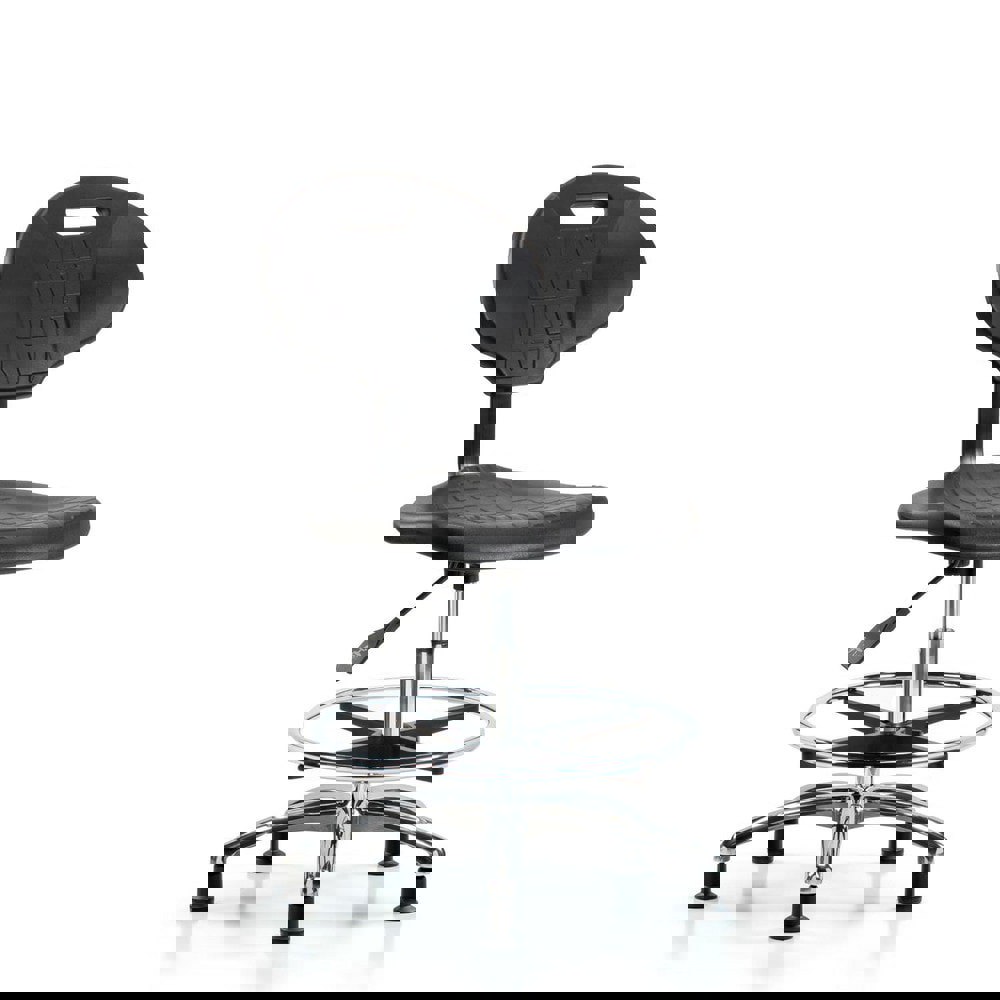 Task Chair: Polyurethane, Black