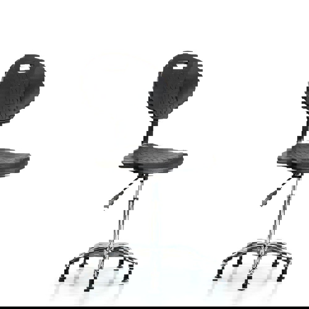 Task Chair: Polyurethane, Black