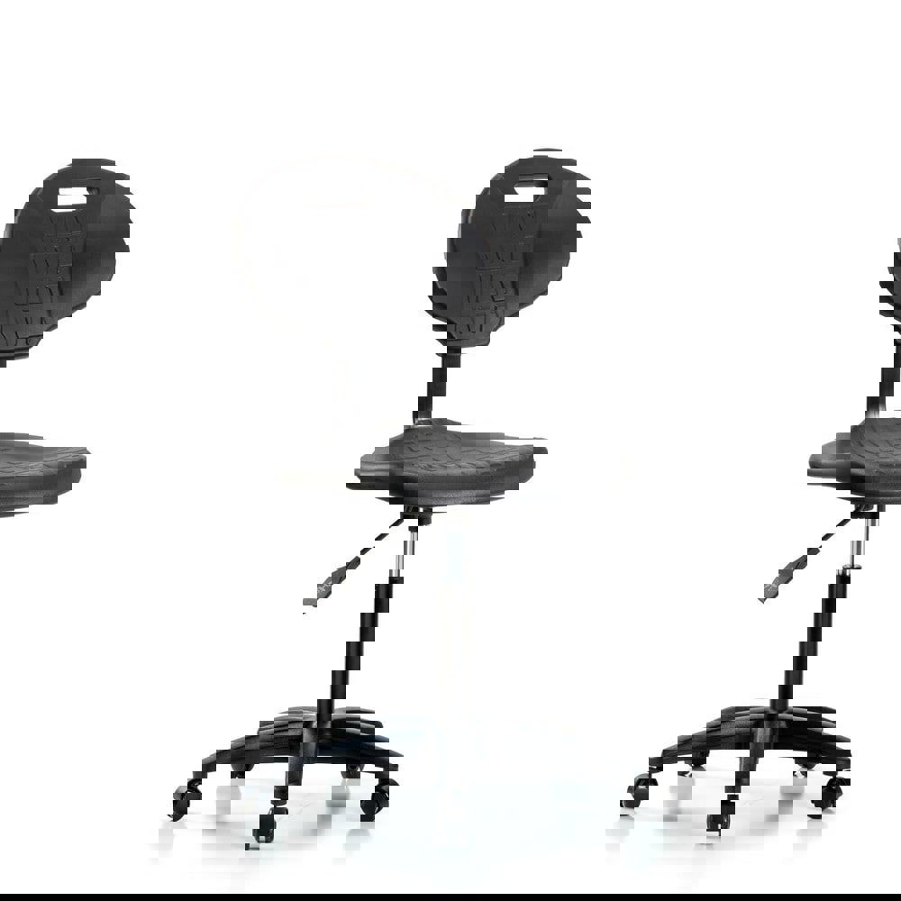 Task Chair: Polyurethane, Black