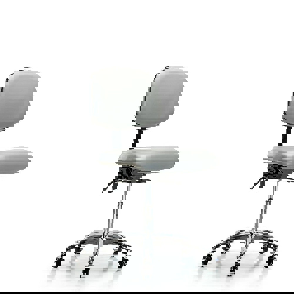 Task Chair: Vinyl, Dove