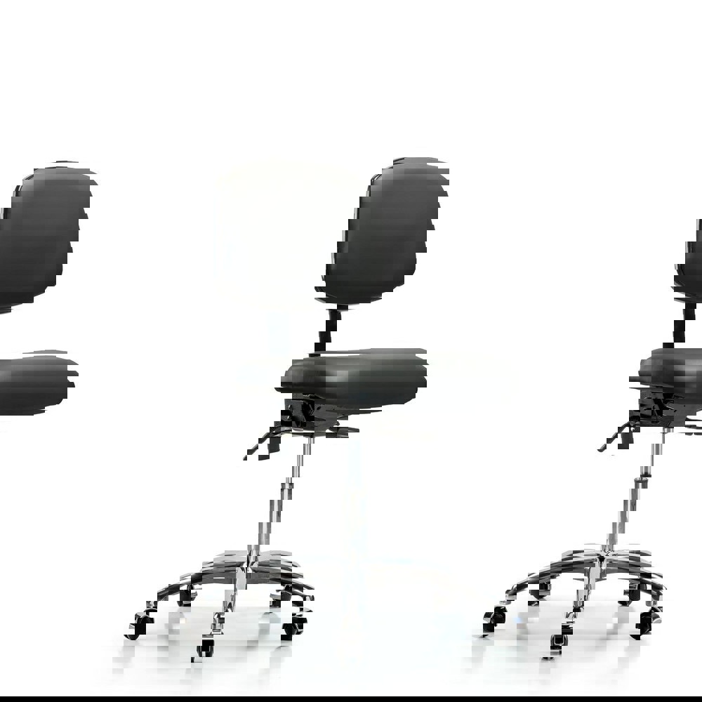 Task Chair: Vinyl, Carbon