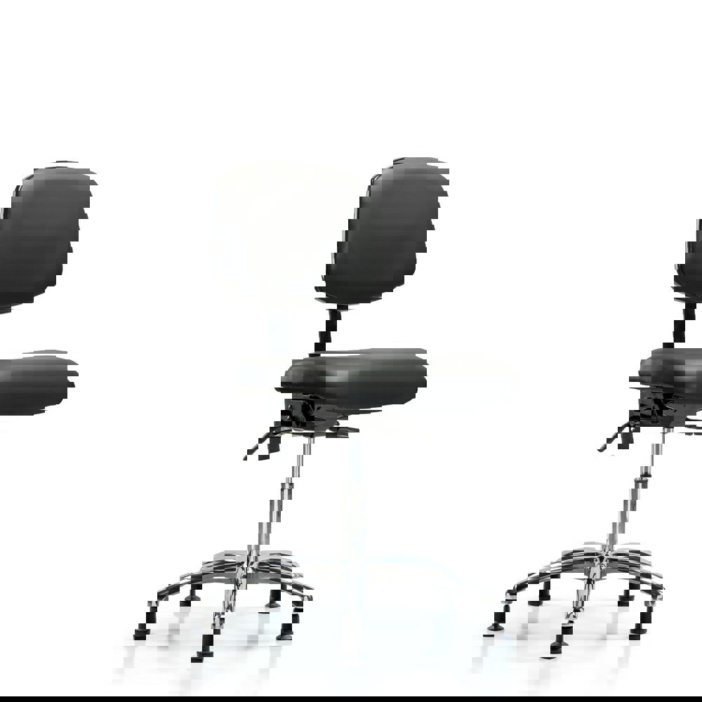 Task Chair: Vinyl, Carbon