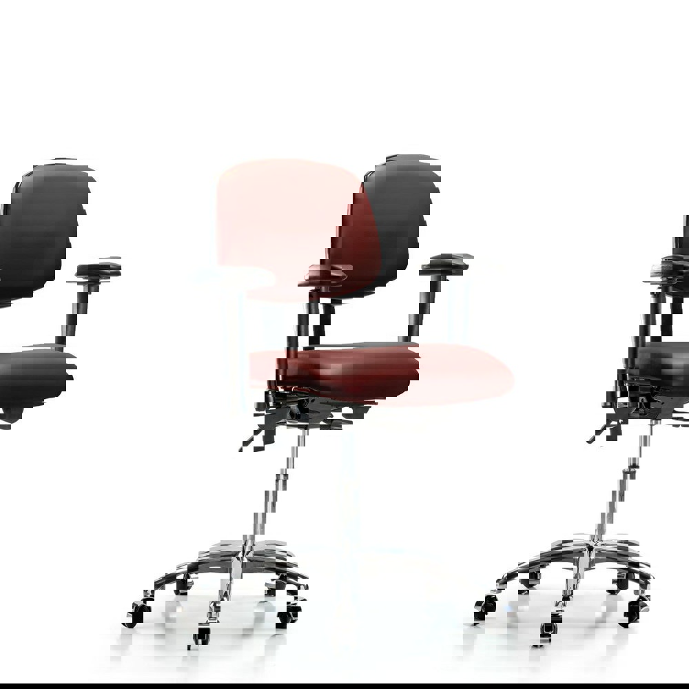 Task Chair: Vinyl, Borscht