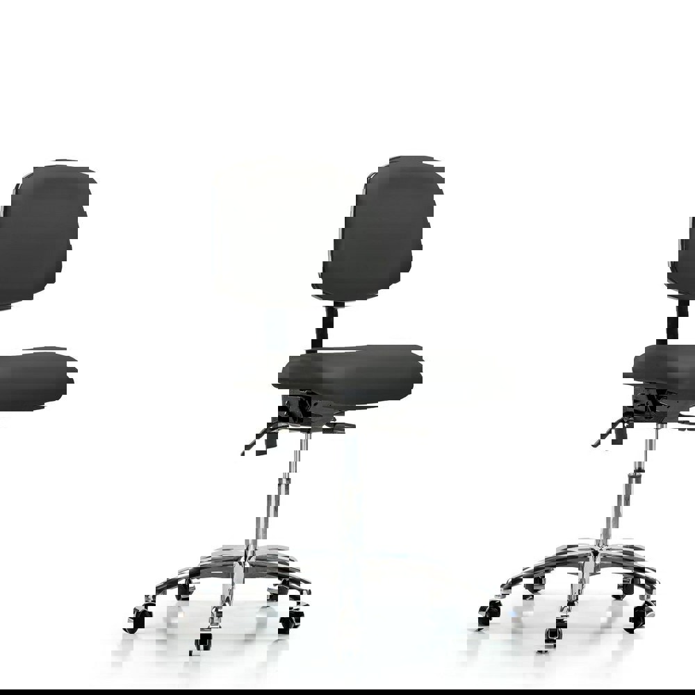 Task Chair: Vinyl, Charcoal