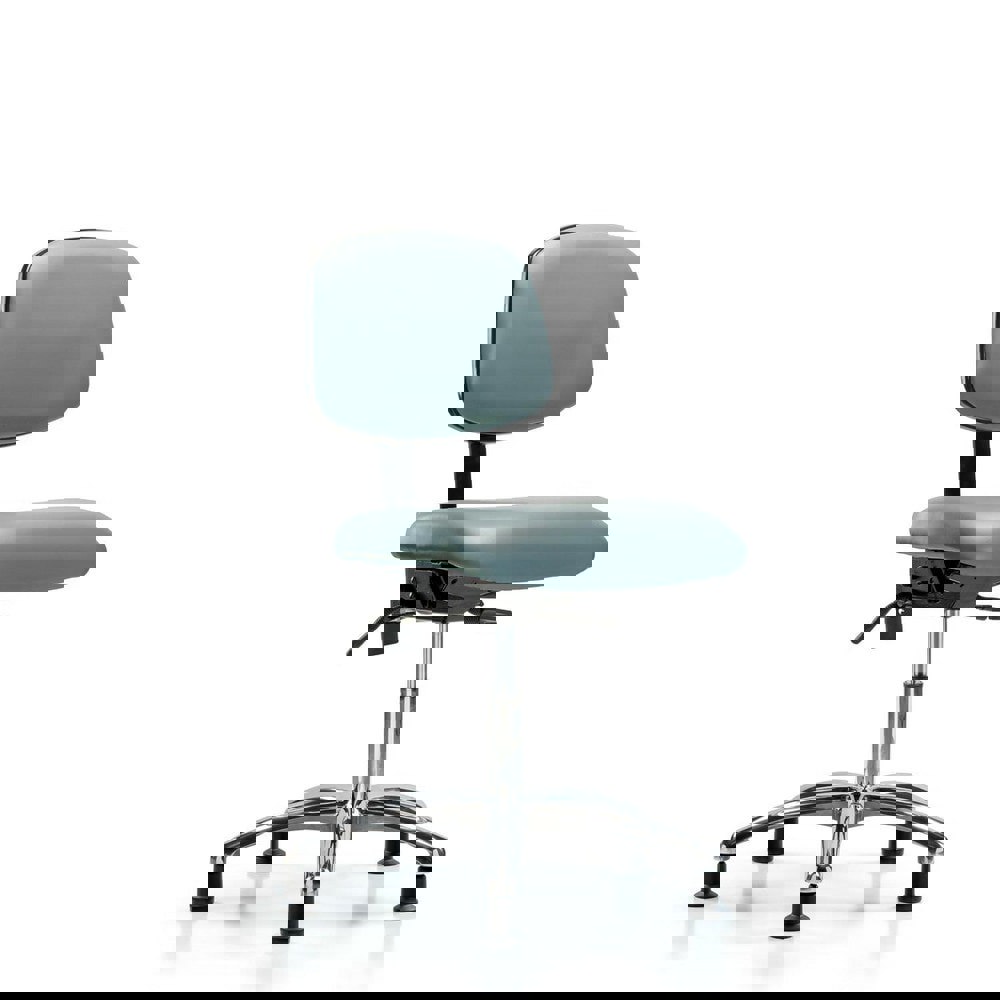 Task Chair: Vinyl, Storm