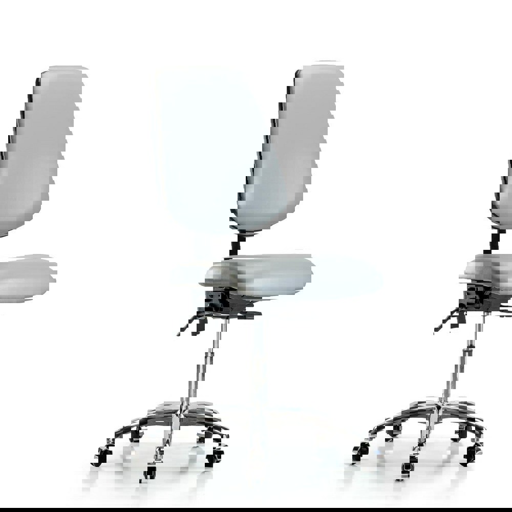 Task Chair: Vinyl, Dove