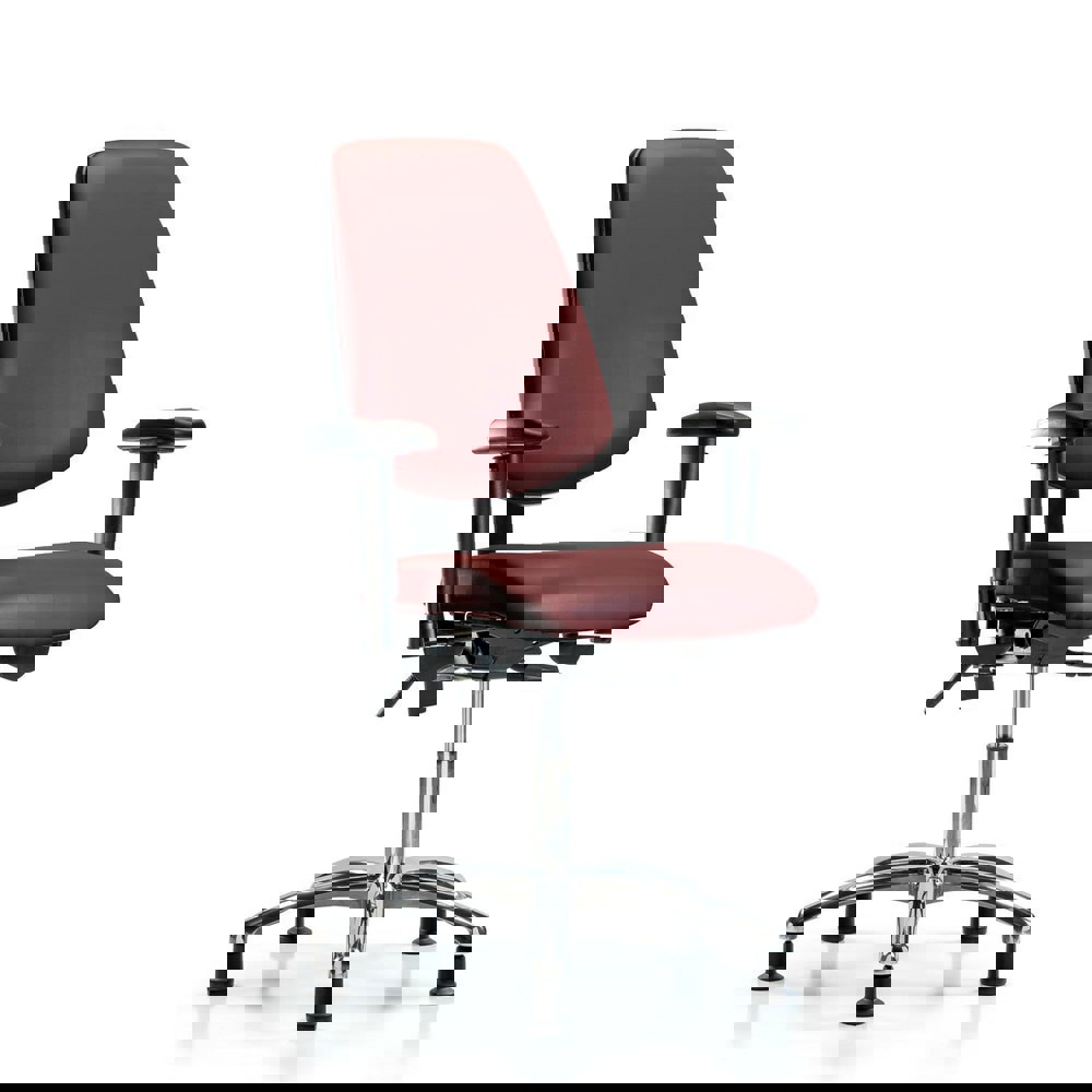 Task Chair: Vinyl, Borscht