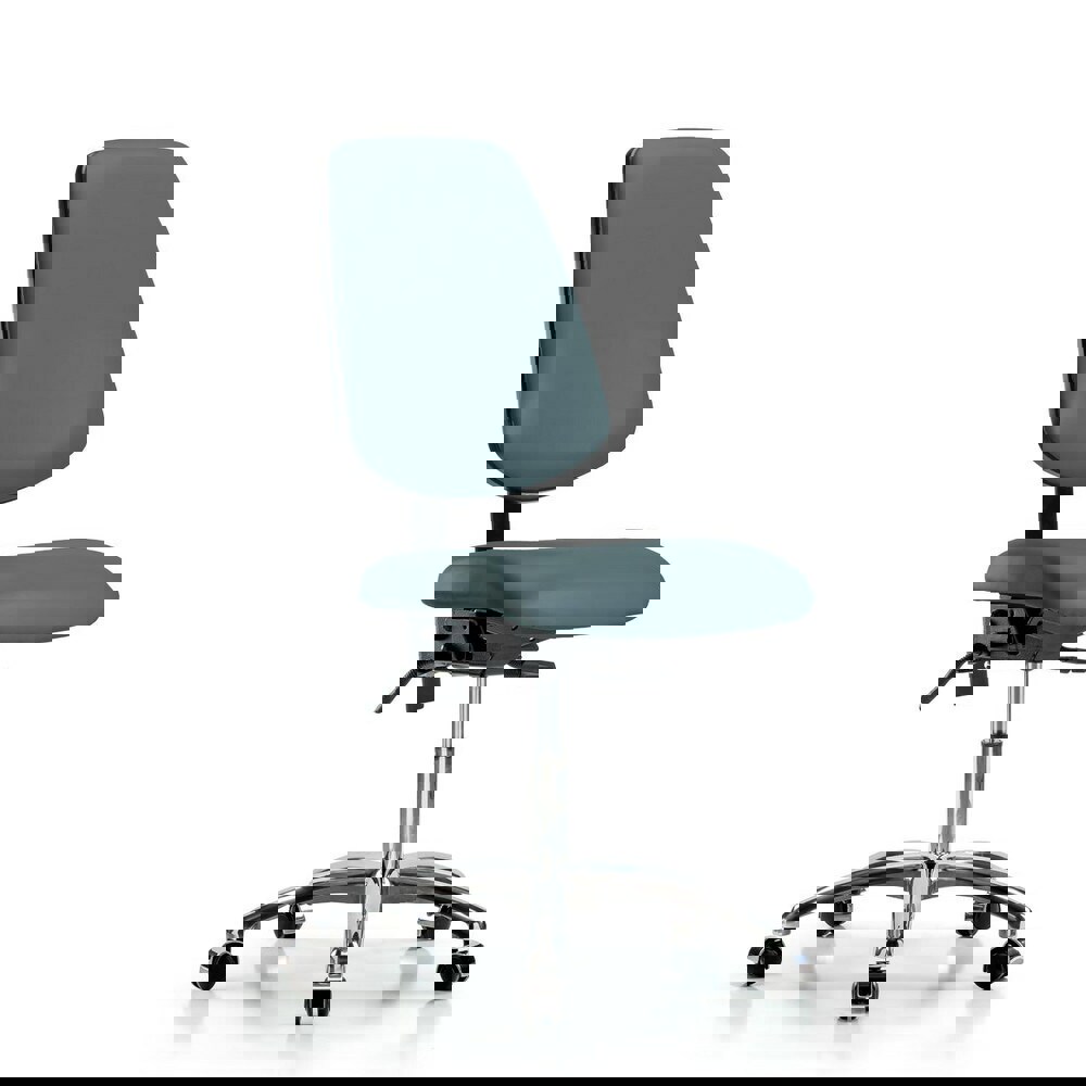 Task Chair: Vinyl, Colonial Blue