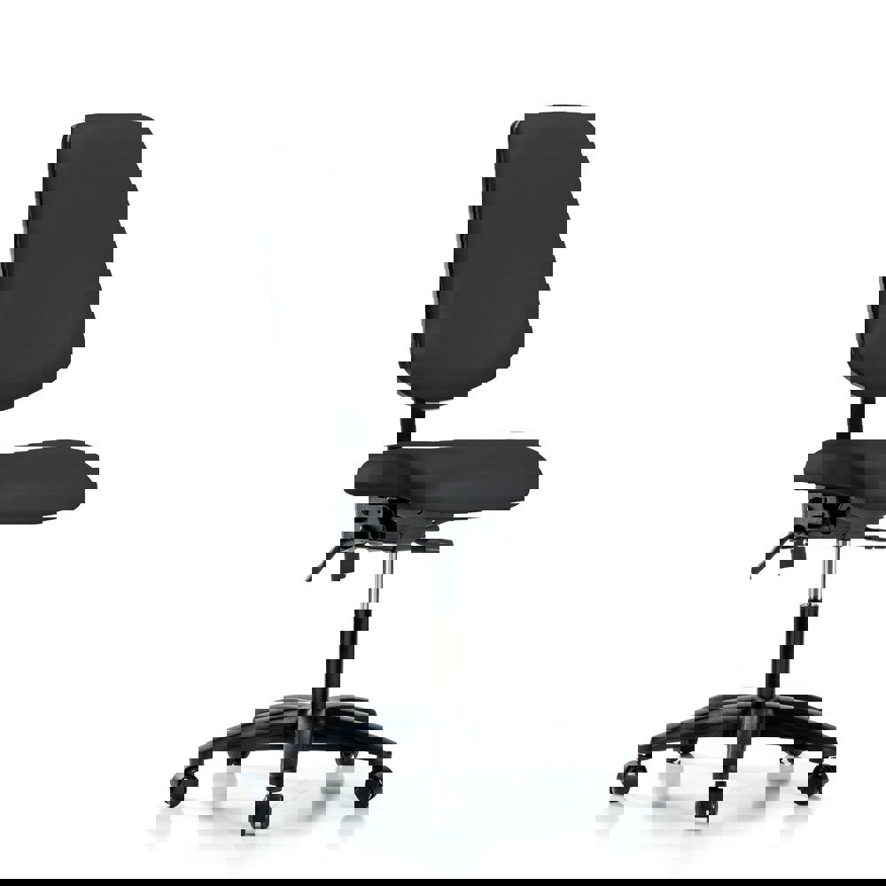 Task Chair: Vinyl, Black