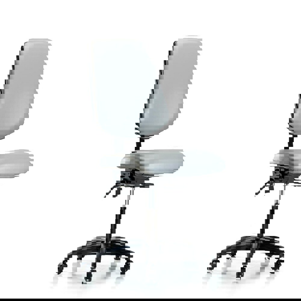 Task Chair: Vinyl, Dove