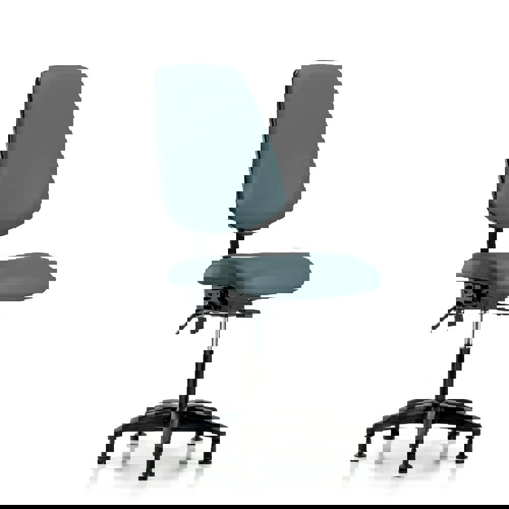 Task Chair: Vinyl, Colonial Blue