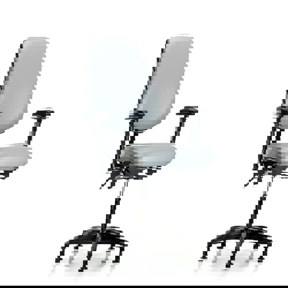 Task Chair: Vinyl, Dove