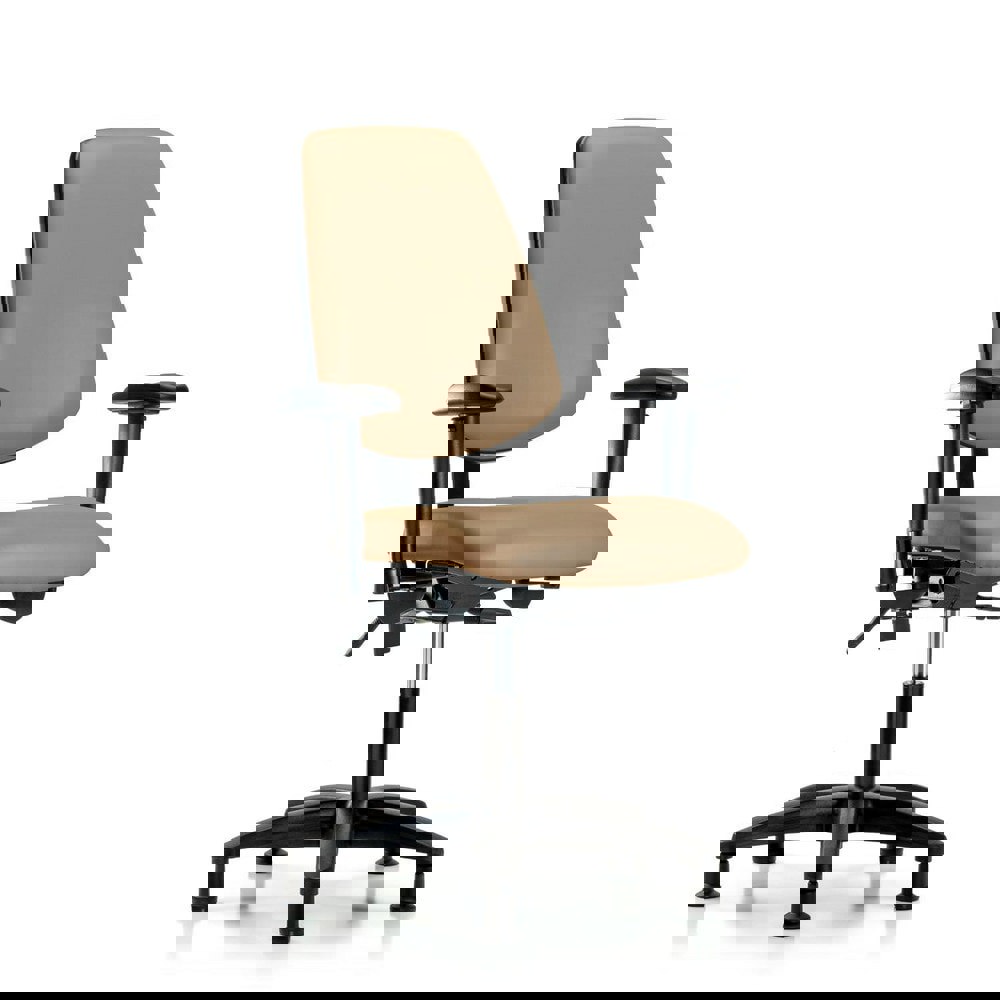 Task Chair: Vinyl, Taupe