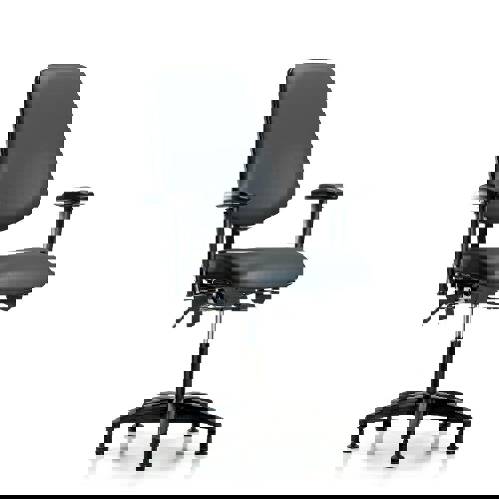 Task Chair: Vinyl, Carbon