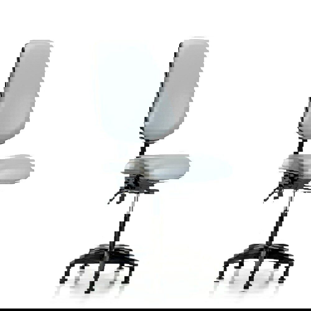 Task Chair: Vinyl, Dove