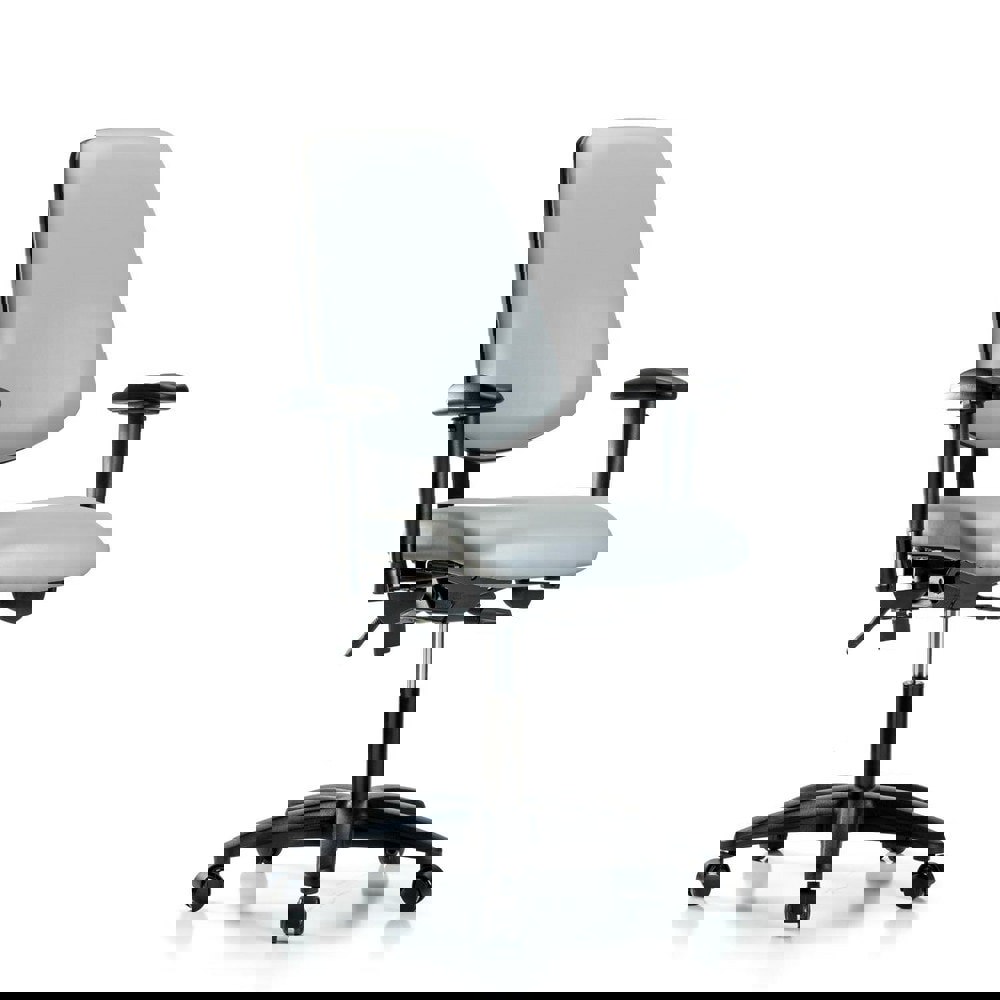 Task Chair: Vinyl, Dove