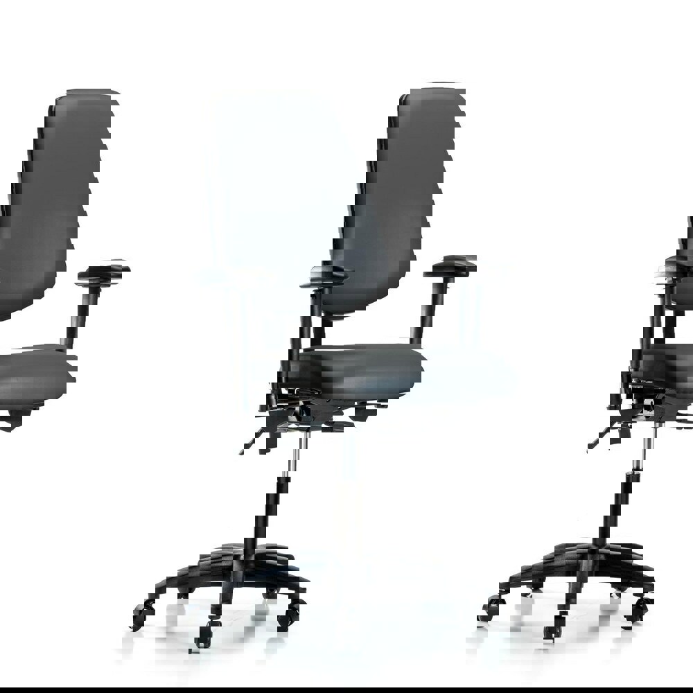 Task Chair: Vinyl, Carbon