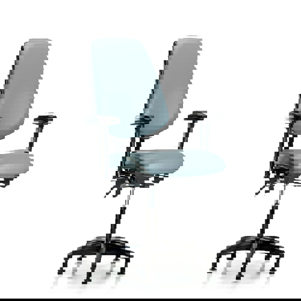 Task Chair: Vinyl, Storm