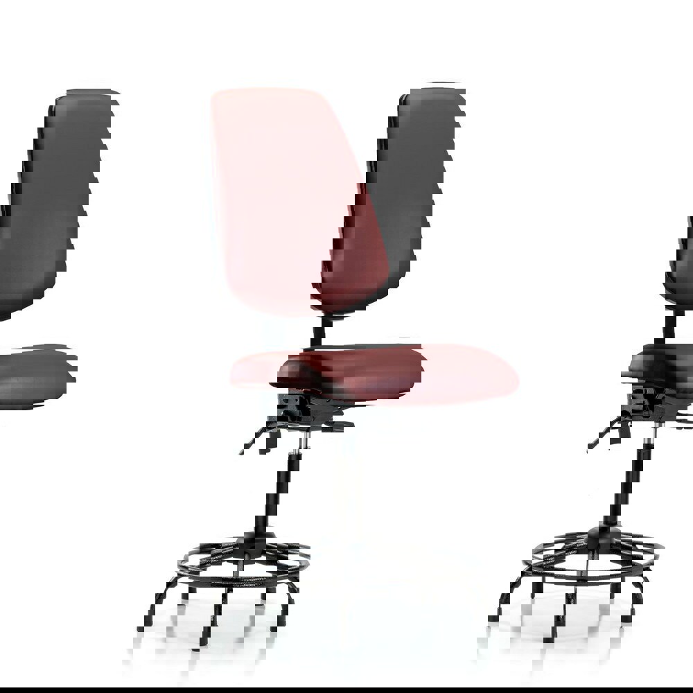 Task Chair: Vinyl, Borscht