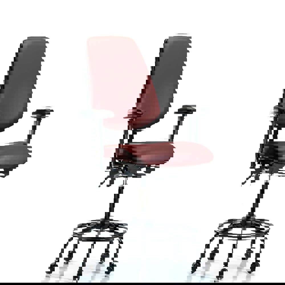 Task Chair: Vinyl, Borscht