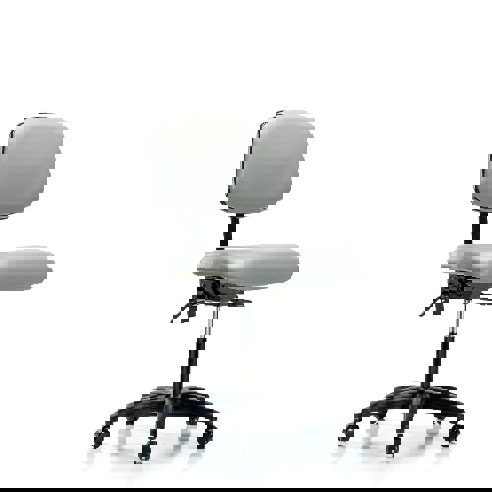 Task Chair: Vinyl, Dove