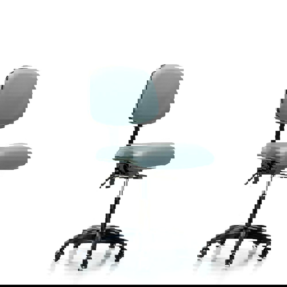 Task Chair: Vinyl, Storm