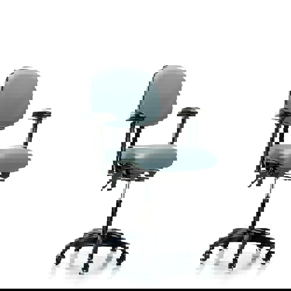 Task Chair: Vinyl, Storm