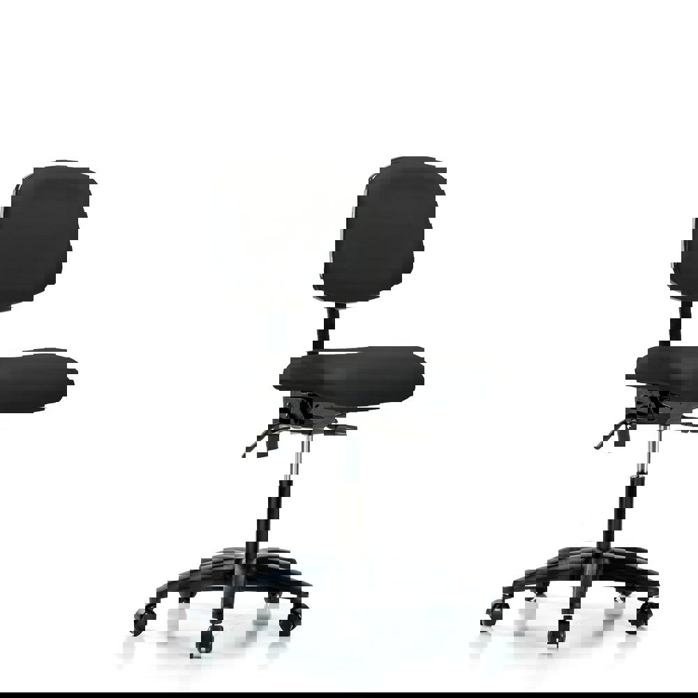 Task Chair: Vinyl, Black