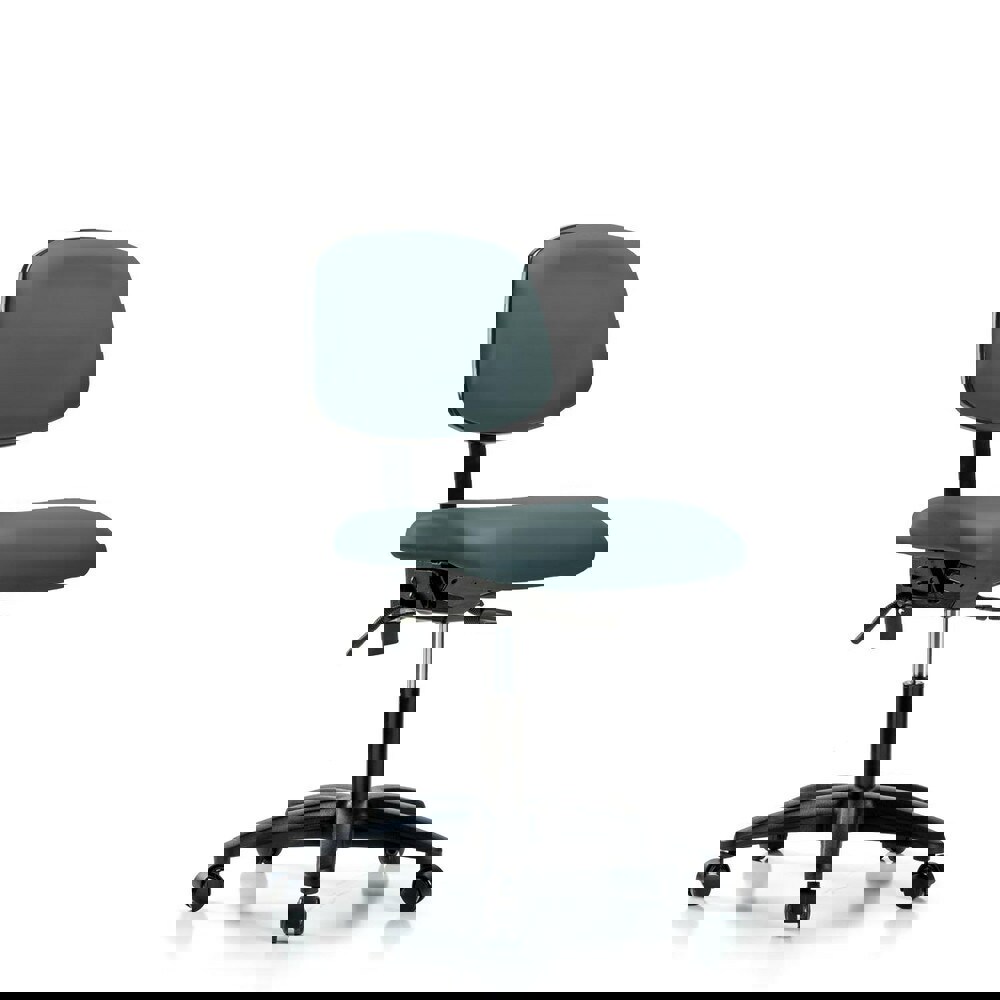 Task Chair: Vinyl, Colonial Blue