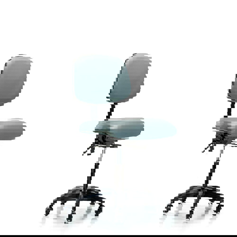 Task Chair: Vinyl, Storm