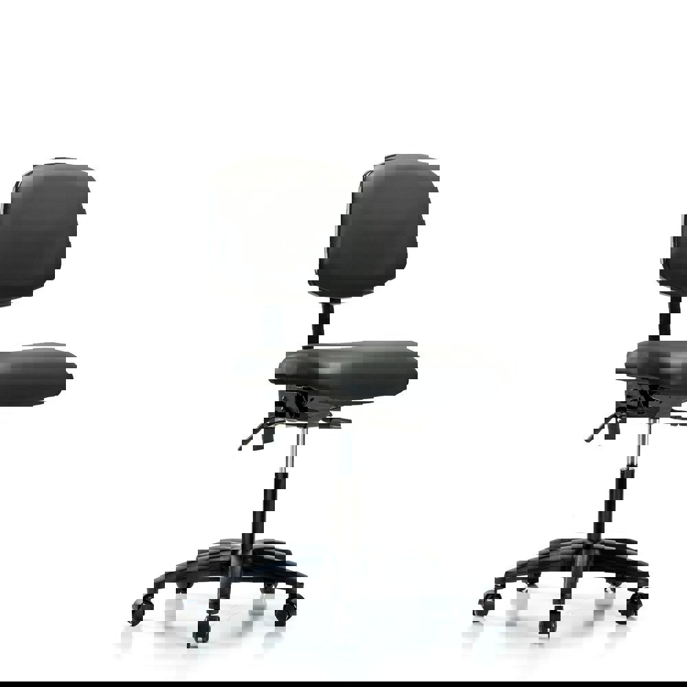 Task Chair: Vinyl, Carbon