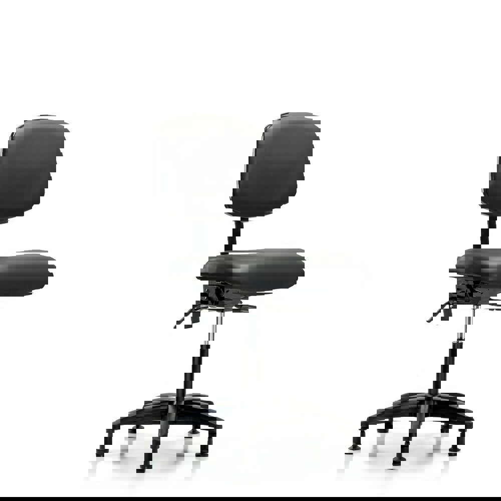 Task Chair: Vinyl, Carbon