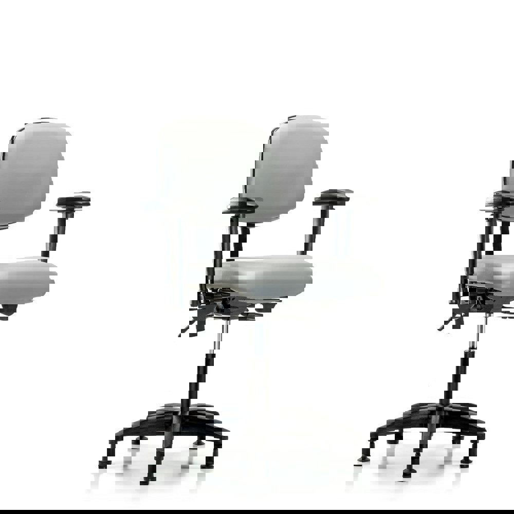 Task Chair: Vinyl, Dove