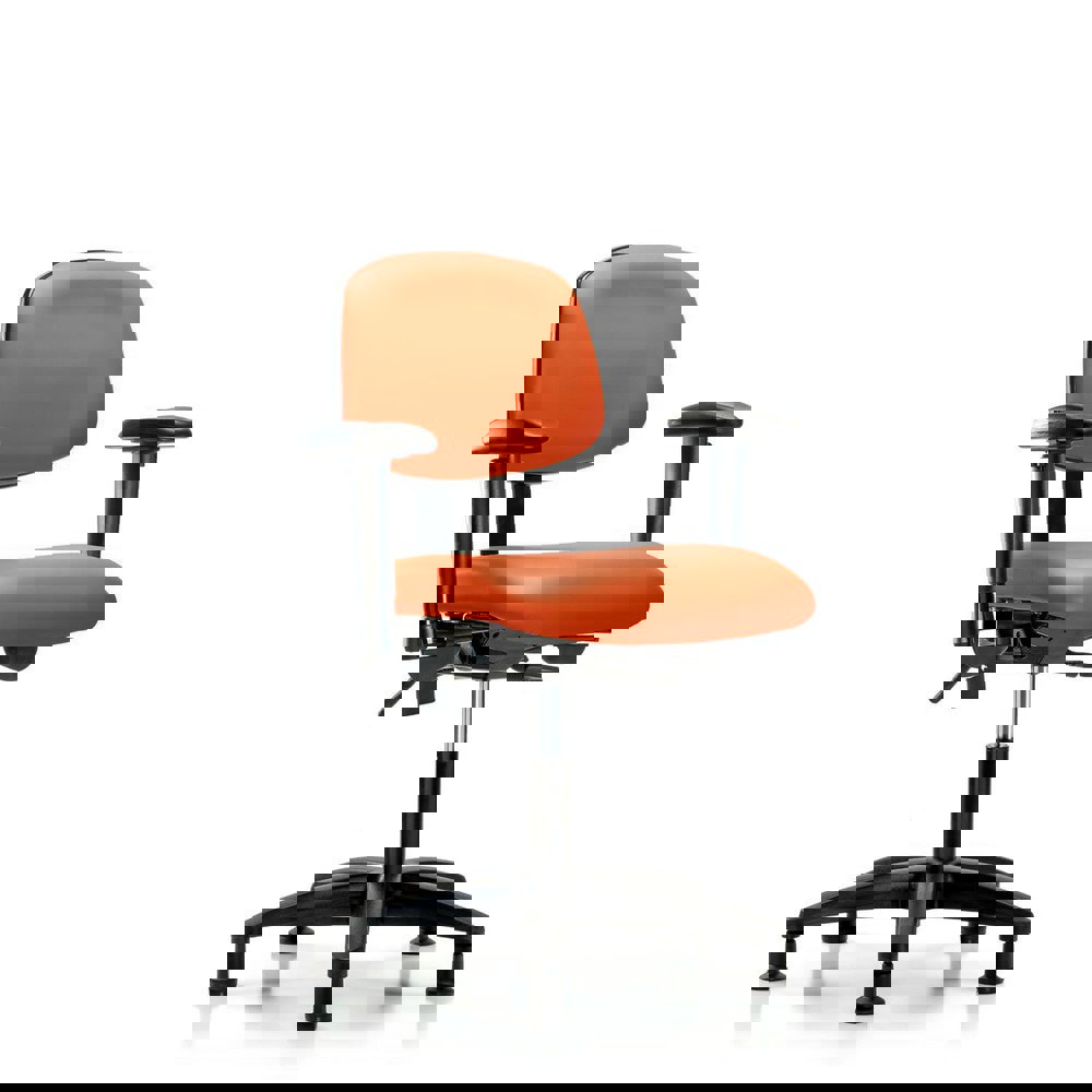 Task Chair: Vinyl, Taupe