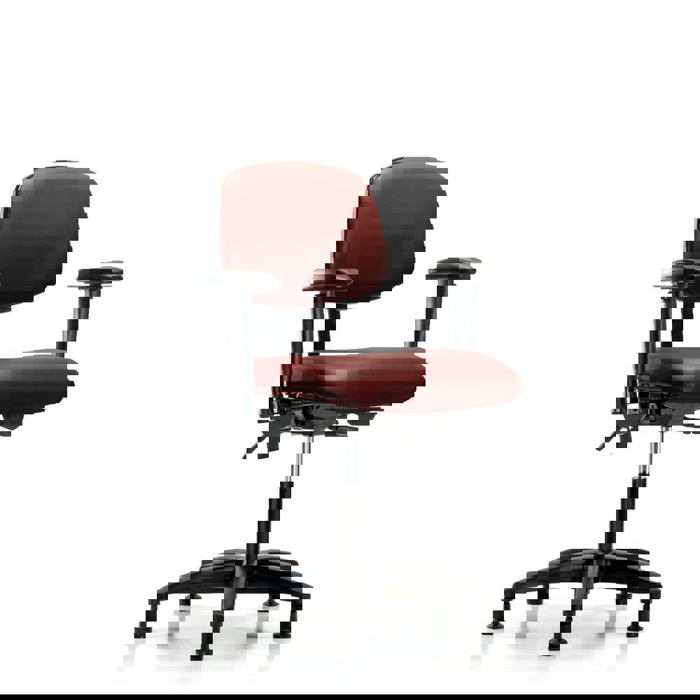 Task Chair: Vinyl, Borscht