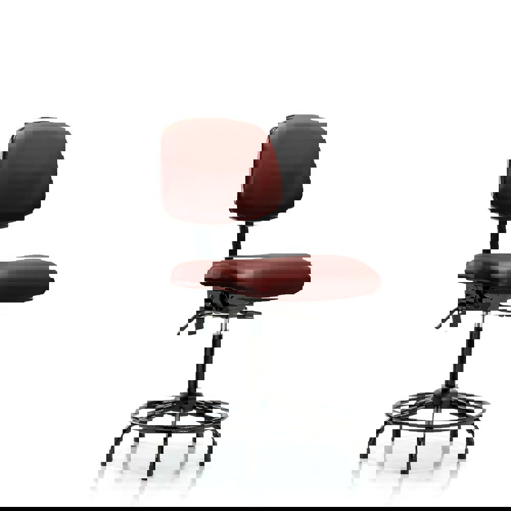 Task Chair: Vinyl, Borscht