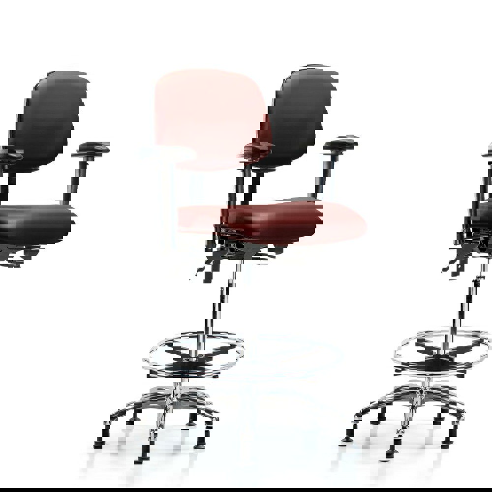 Task Chair: Vinyl, Borscht