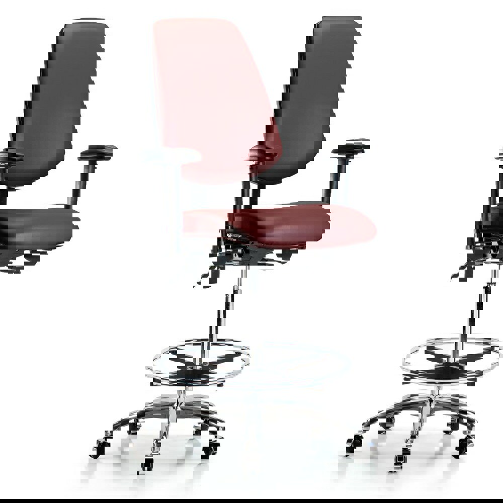 Task Chair: Vinyl, Borscht