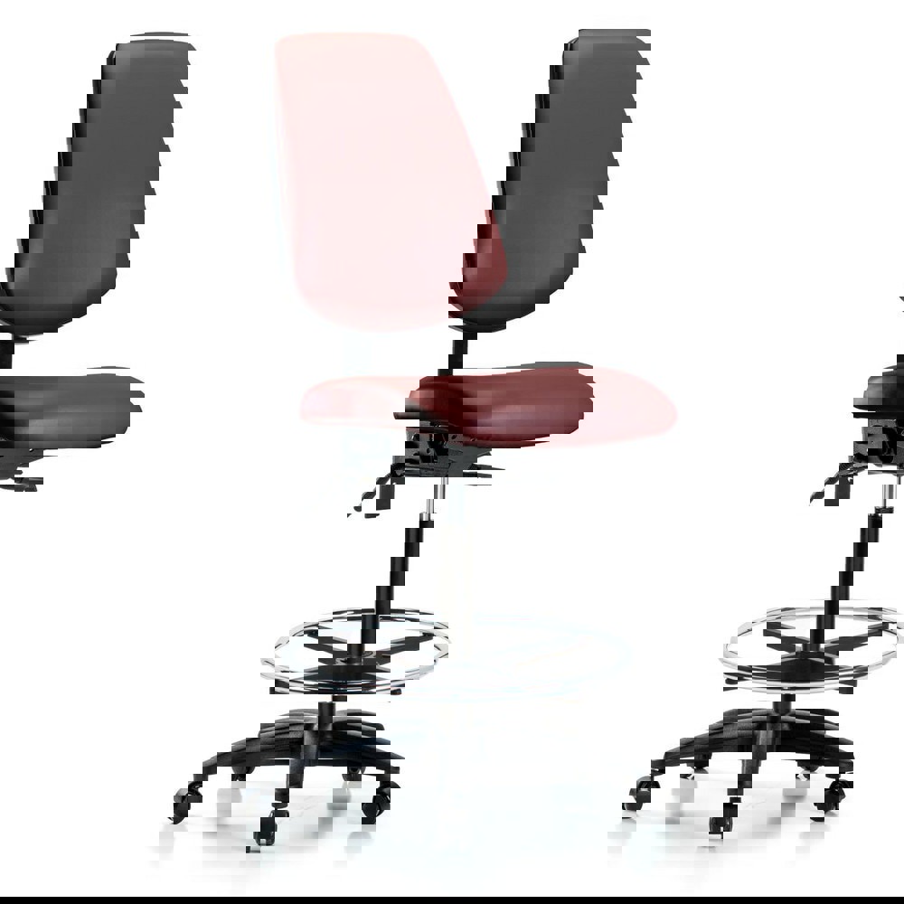 Task Chair: Vinyl, Borscht