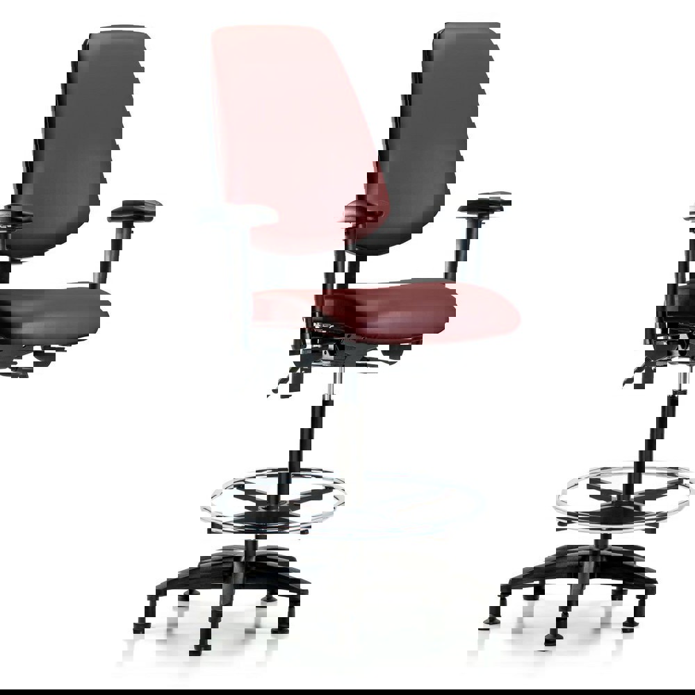 Task Chair: Vinyl, Borscht