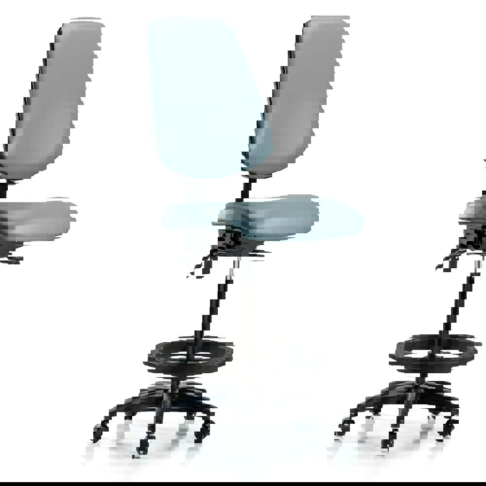 Task Chair: Vinyl, Storm