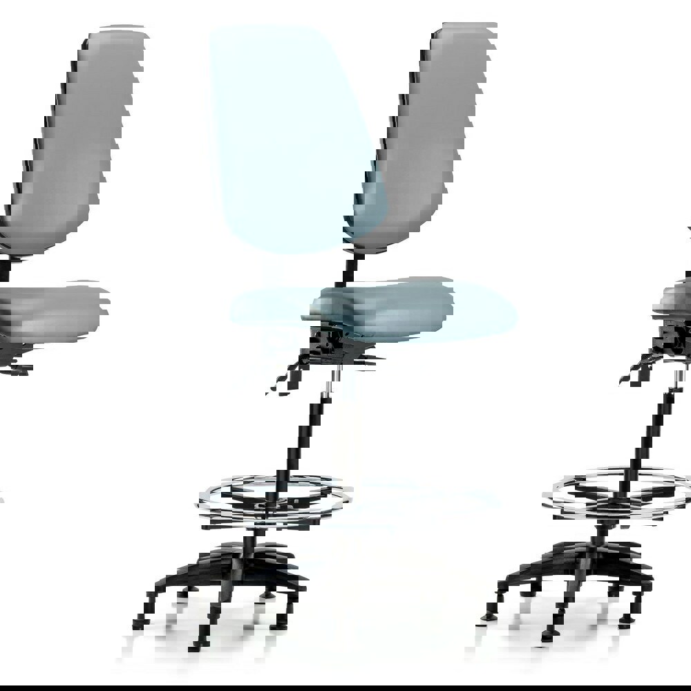 Task Chair: Vinyl, Storm